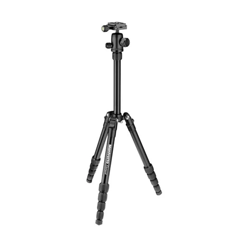 Manfrotto Element Traveller Small Aluminium Tripod with Ball Head (Black, Red, Blue, Grey)