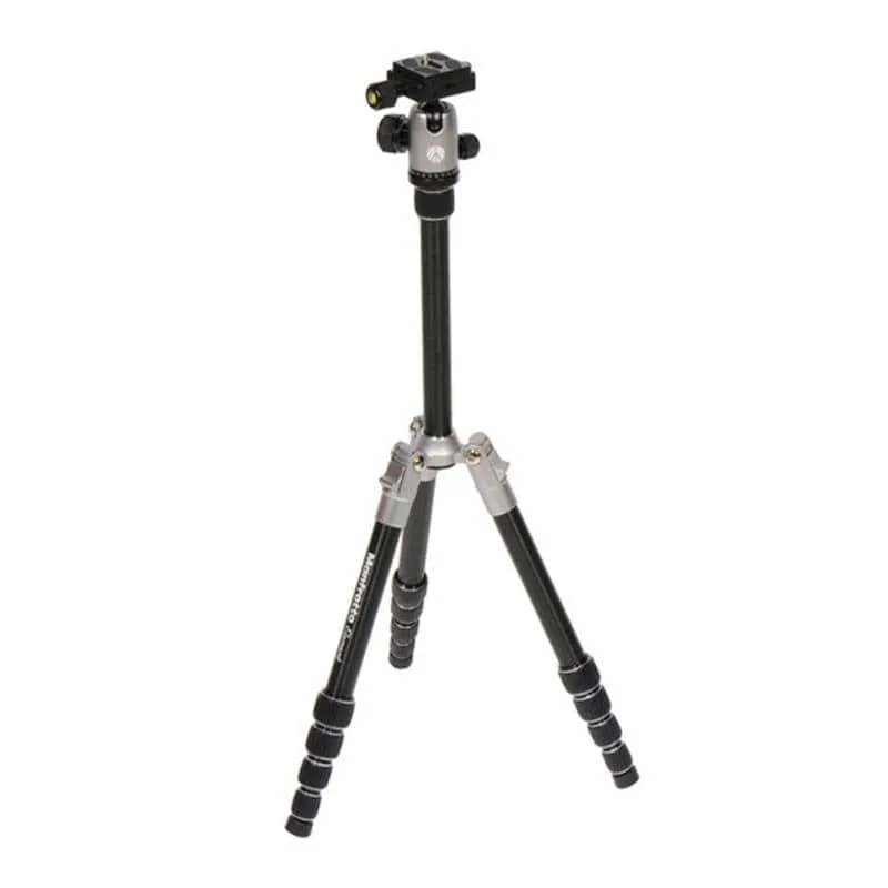 Manfrotto Element Traveller Small Aluminium Tripod with Ball Head (Black, Red, Blue, Grey)