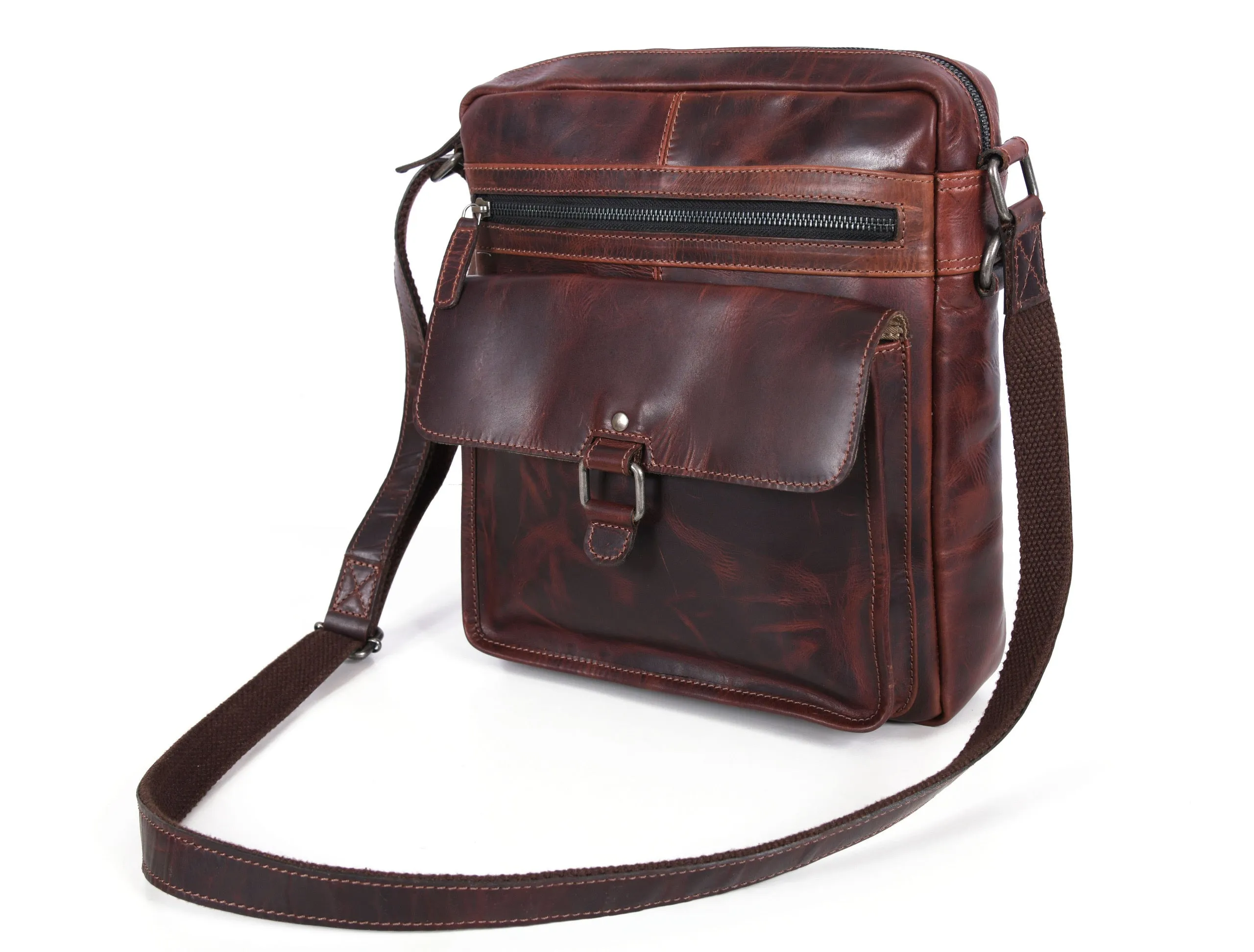 Manhattan - Leather Satchel