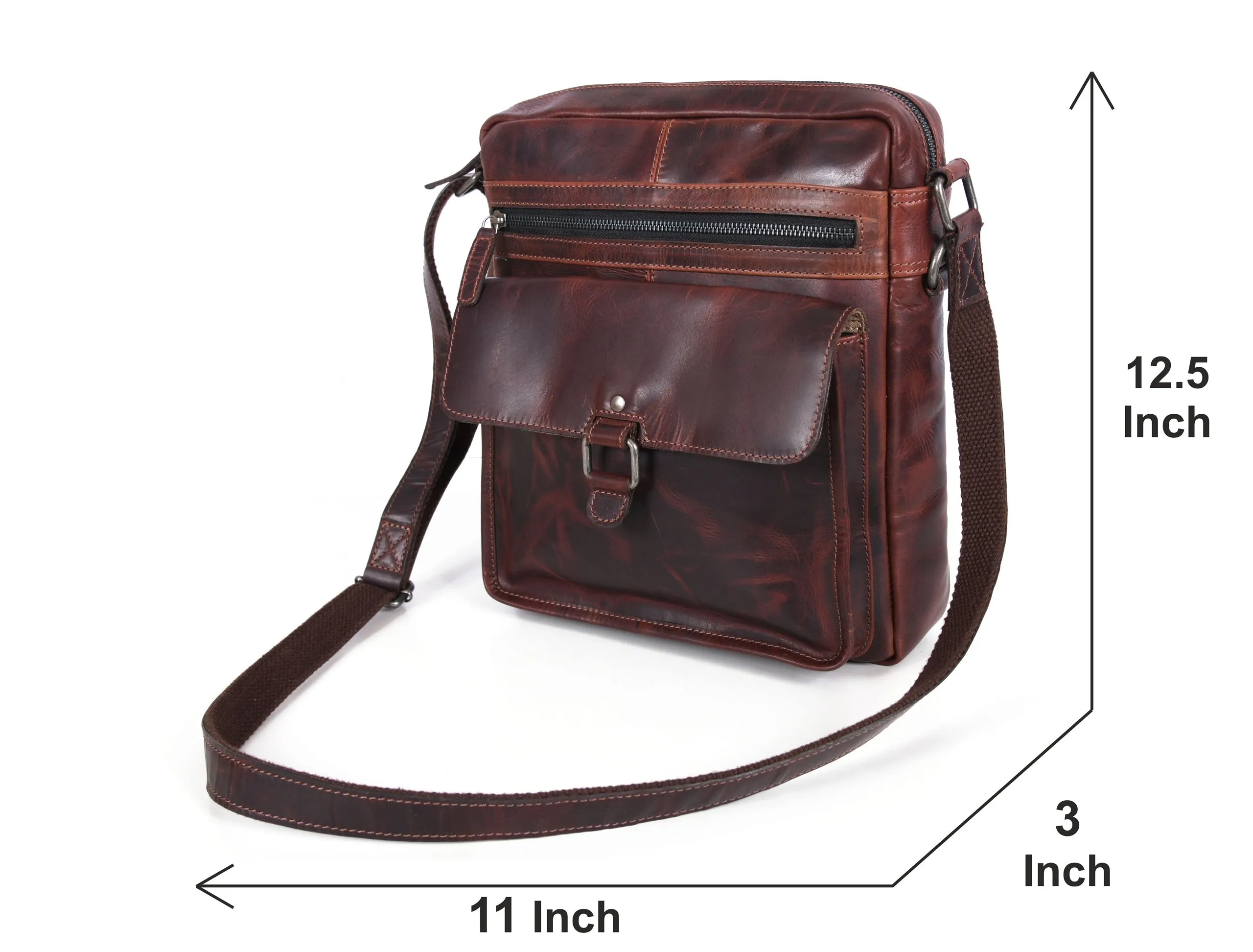 Manhattan - Leather Satchel