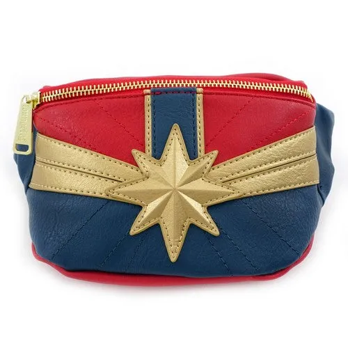 Marvel - Captain Marvel Faux Leather Bum Bag Fanny Pack Loungefly