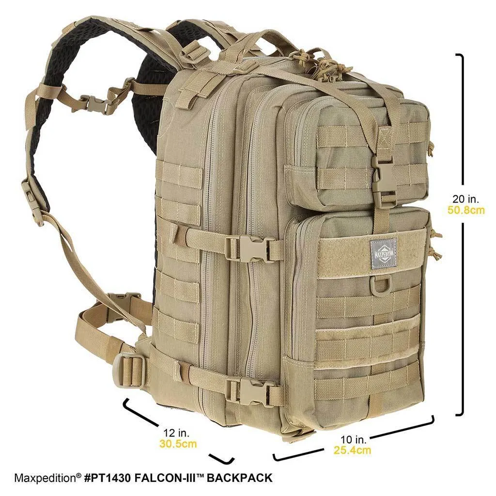 Maxpedition Falcon-III Backpack 35L [Colour: Foliage Green]