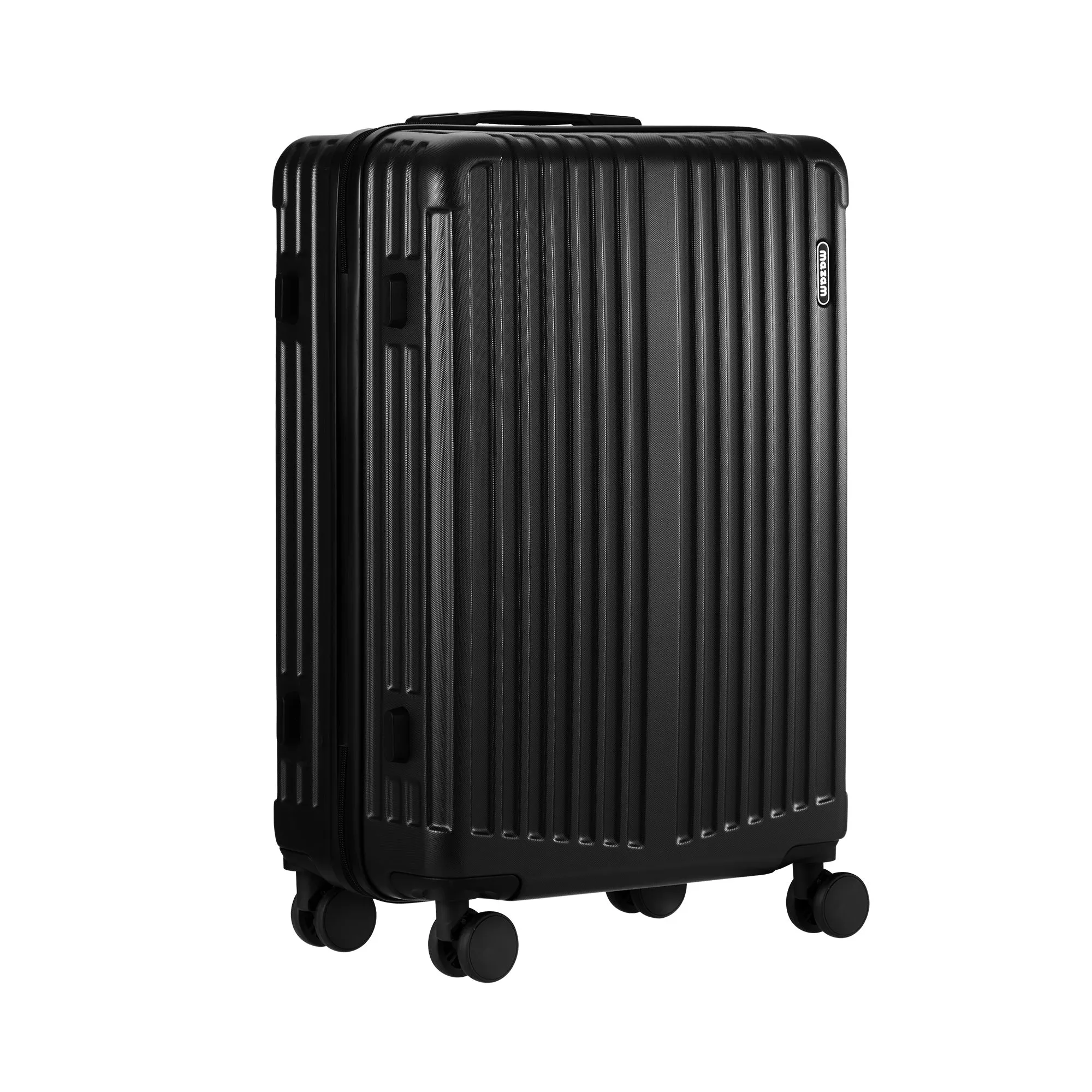 Mazam 28" Luggage Suitcase Trolley Set Travel TSA Lock Storage ABS Case Black