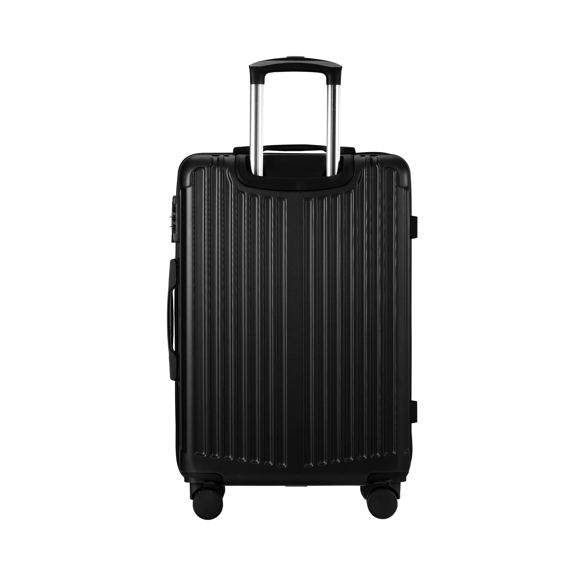 Mazam 28" Luggage Suitcase Trolley Set Travel TSA Lock Storage ABS Case Black