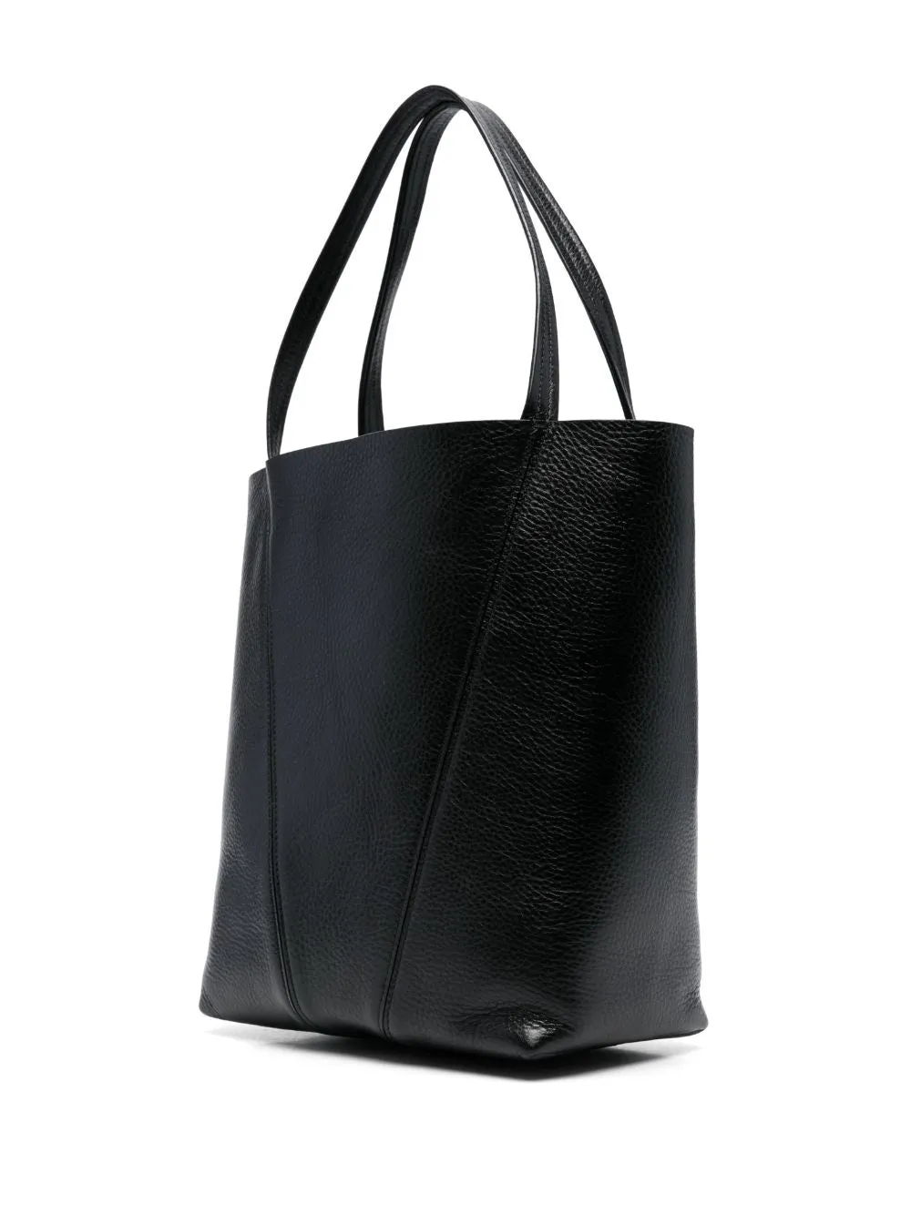 Medium Spin Tote Bag in Black