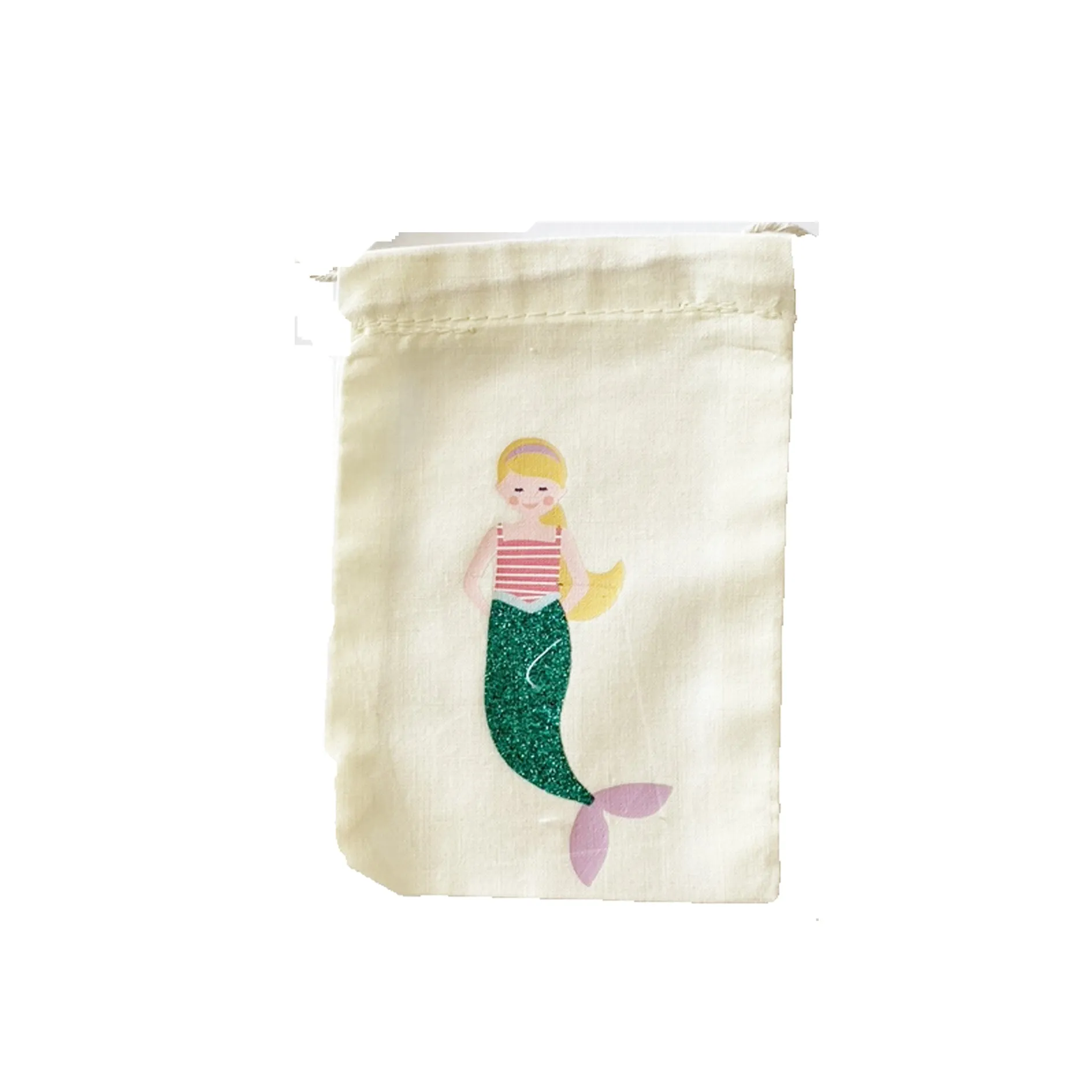 Mermaid Calico Party Favour Bags - Pack of 5