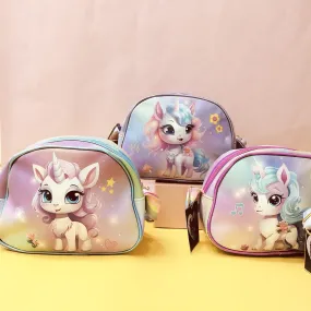 Mini Unicorn Side Sling Bag.