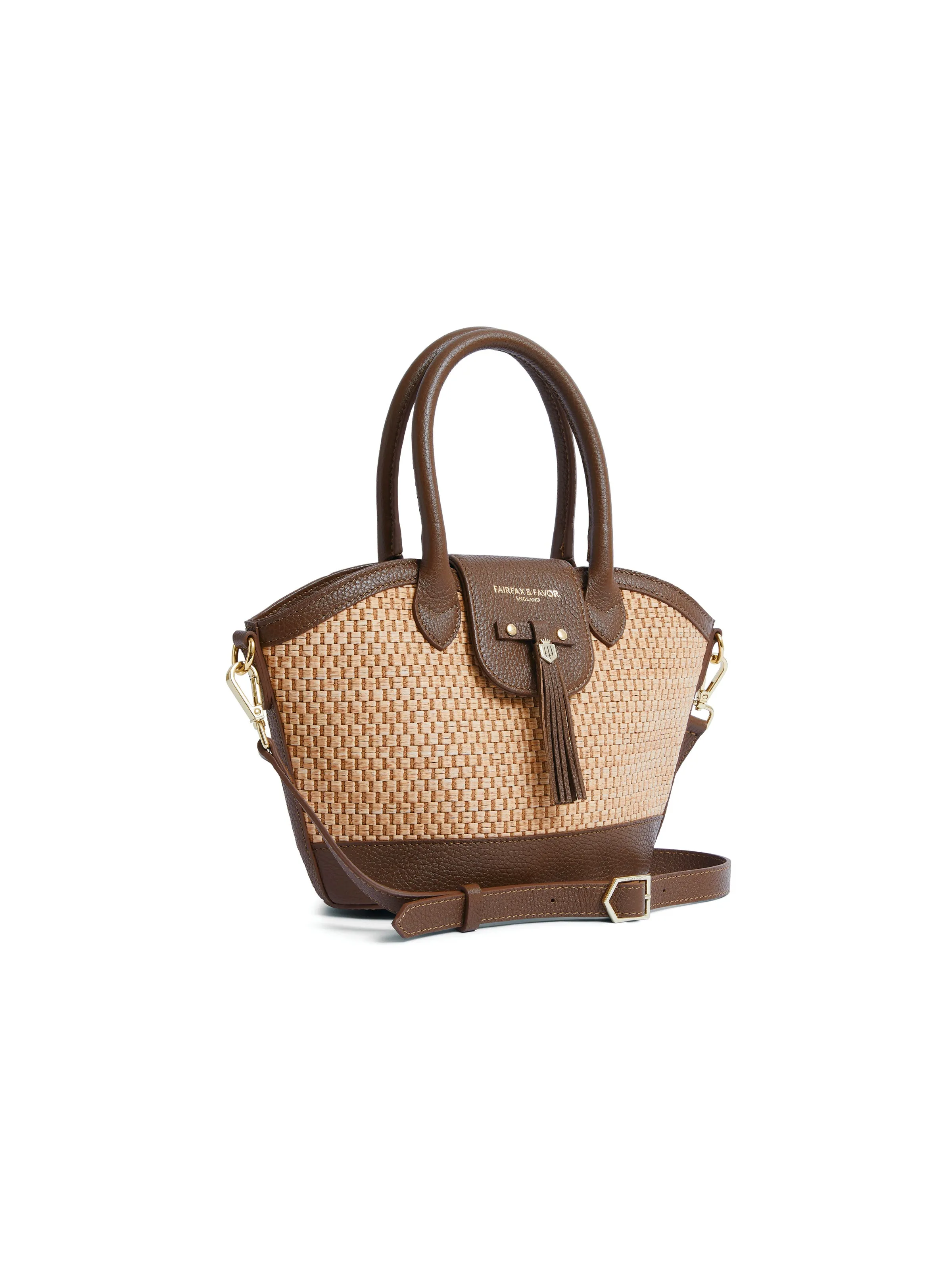 Mini Windsor Basket Bag - Tan