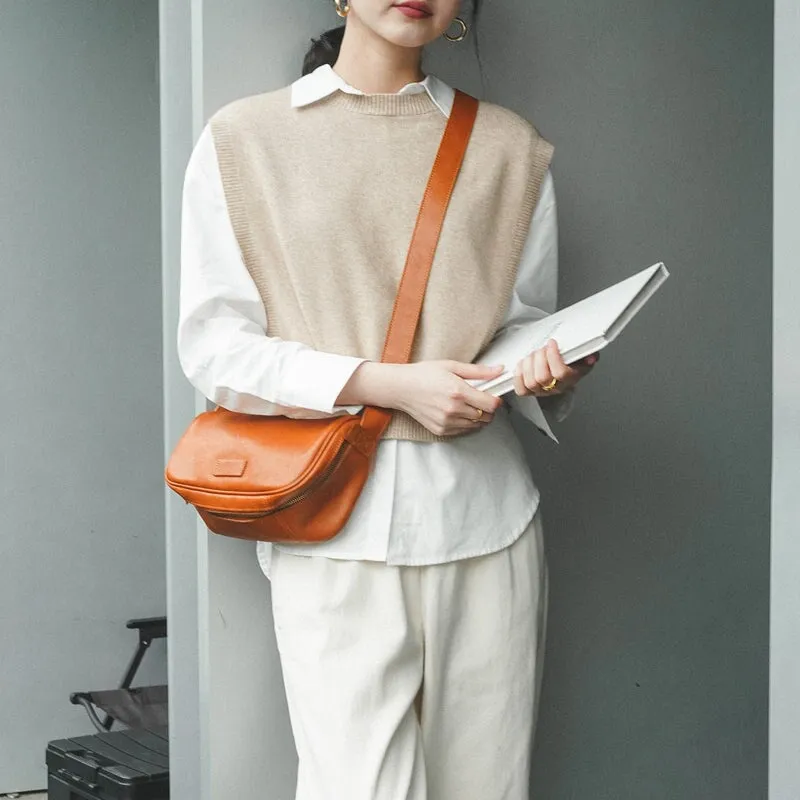 Minimalist Retro Women's Single Shoulder Armpit Bag