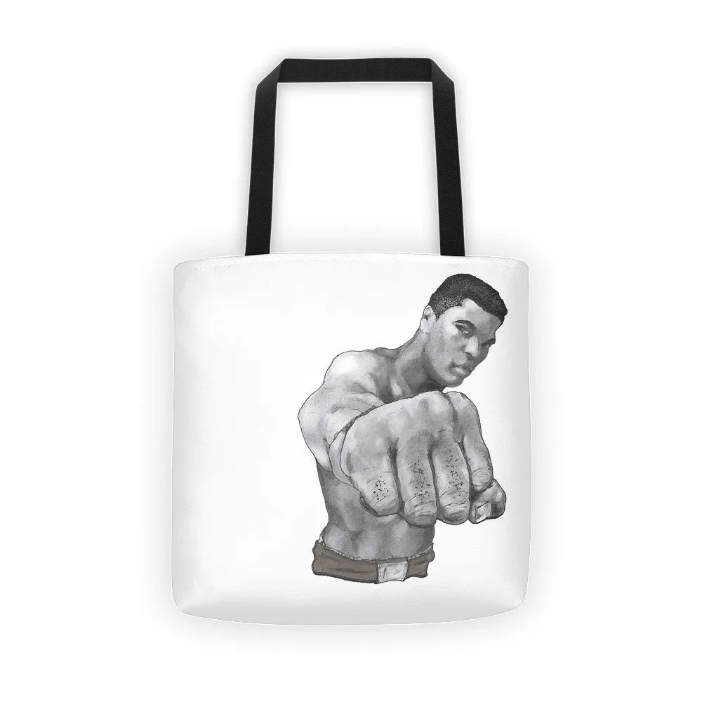 Mo Ali Tote Bag Illustrated by Robert Bowen