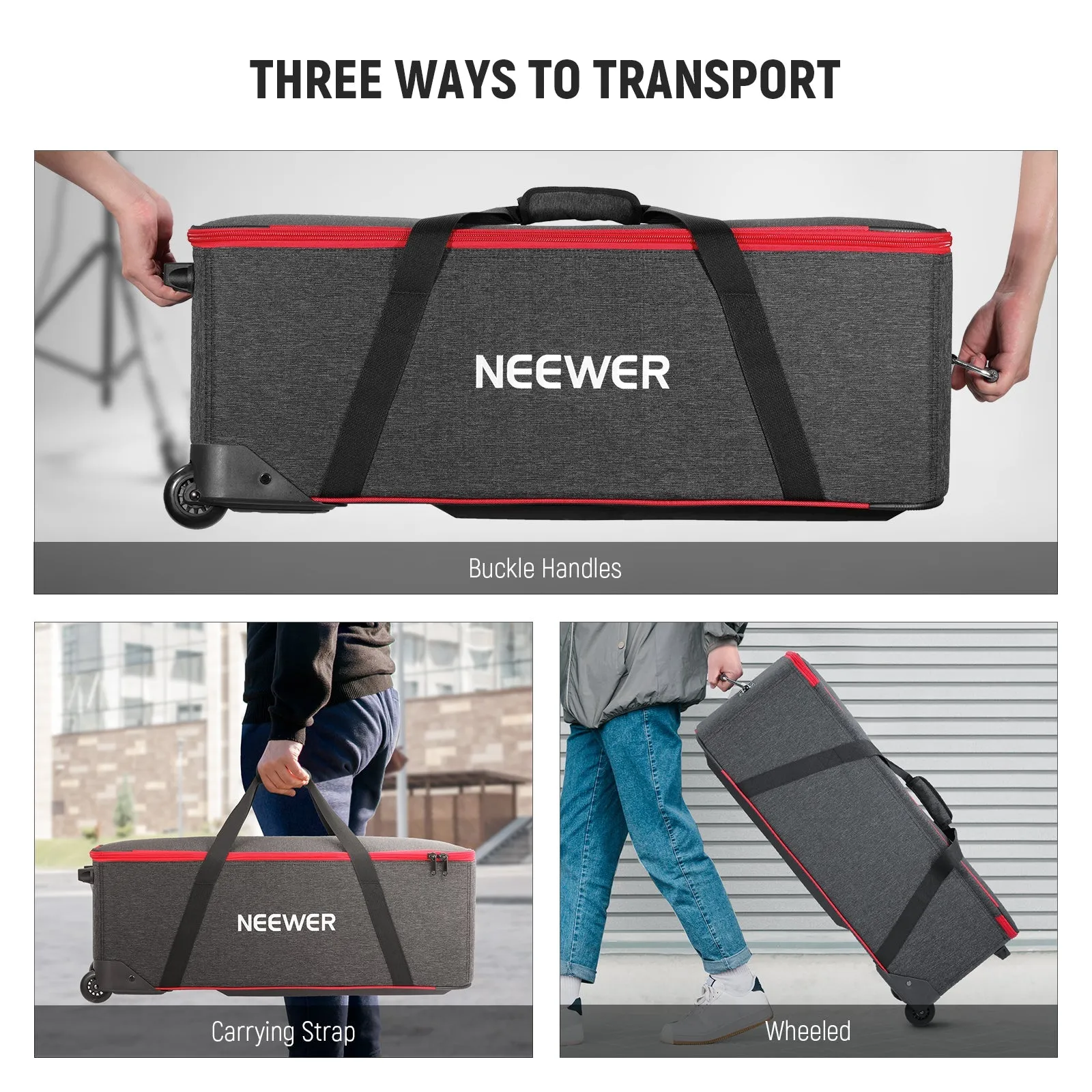 NEEWER PB005/PB009 Trolley Case with Wheels