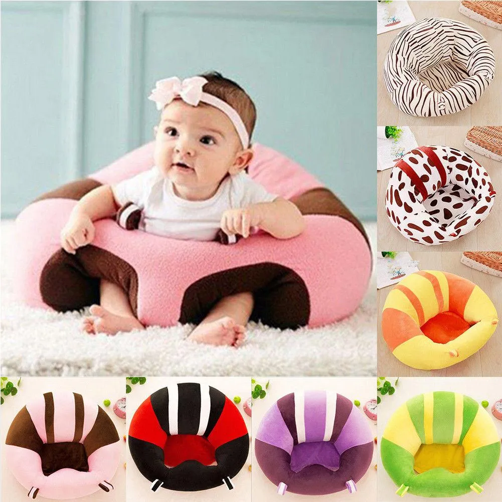 New Kids Baby Support Seat Sit Up Soft Chair Cushion Sofa Plush Pillow Toy Bean Bag