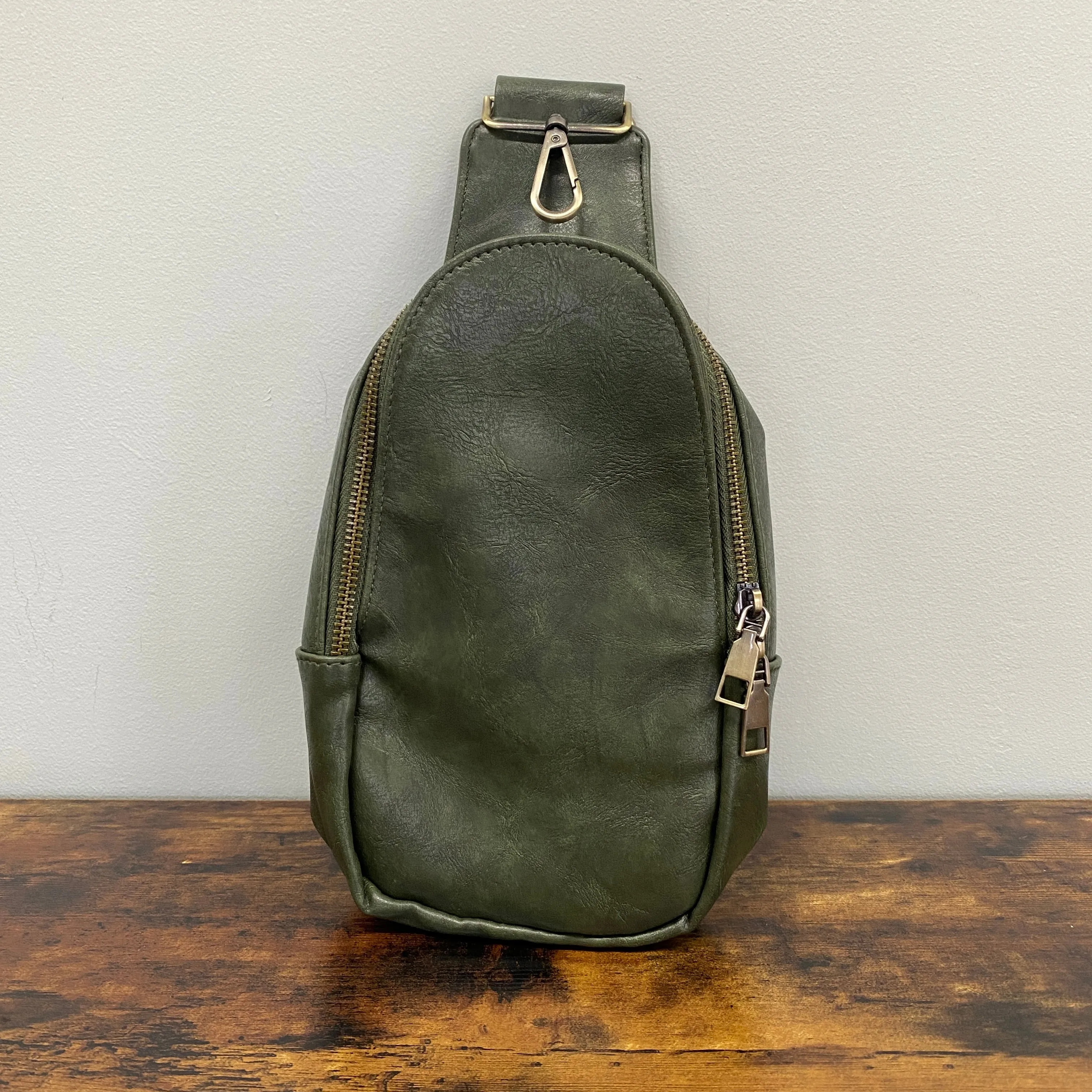 *NEW Sling Crossbody - Dark Olive