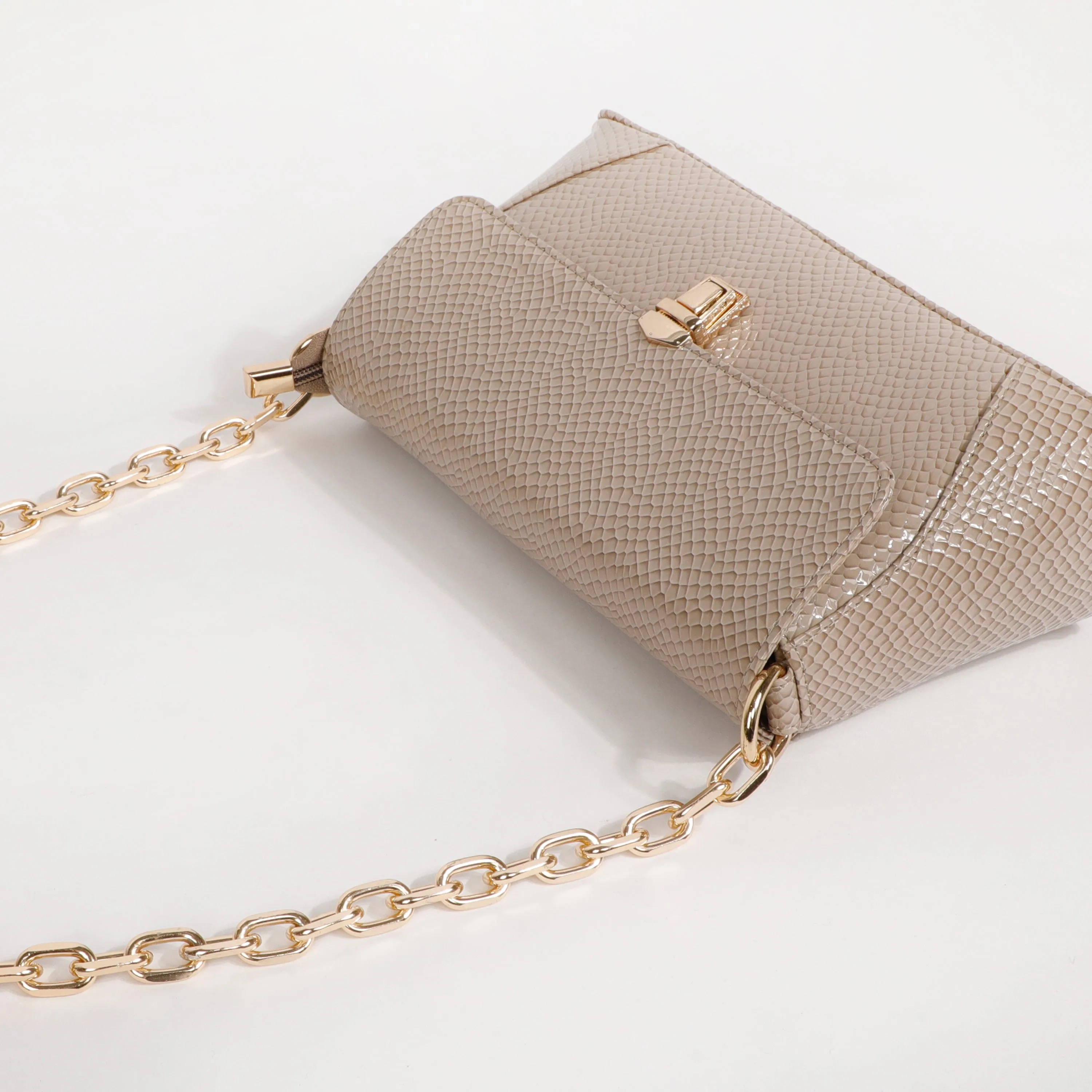 New Snake Pattern Shoulder Bag