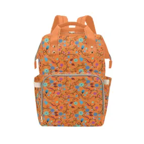 Nipin Blossom Carrot Multi-Function Diaper Backpack/Diaper Bag