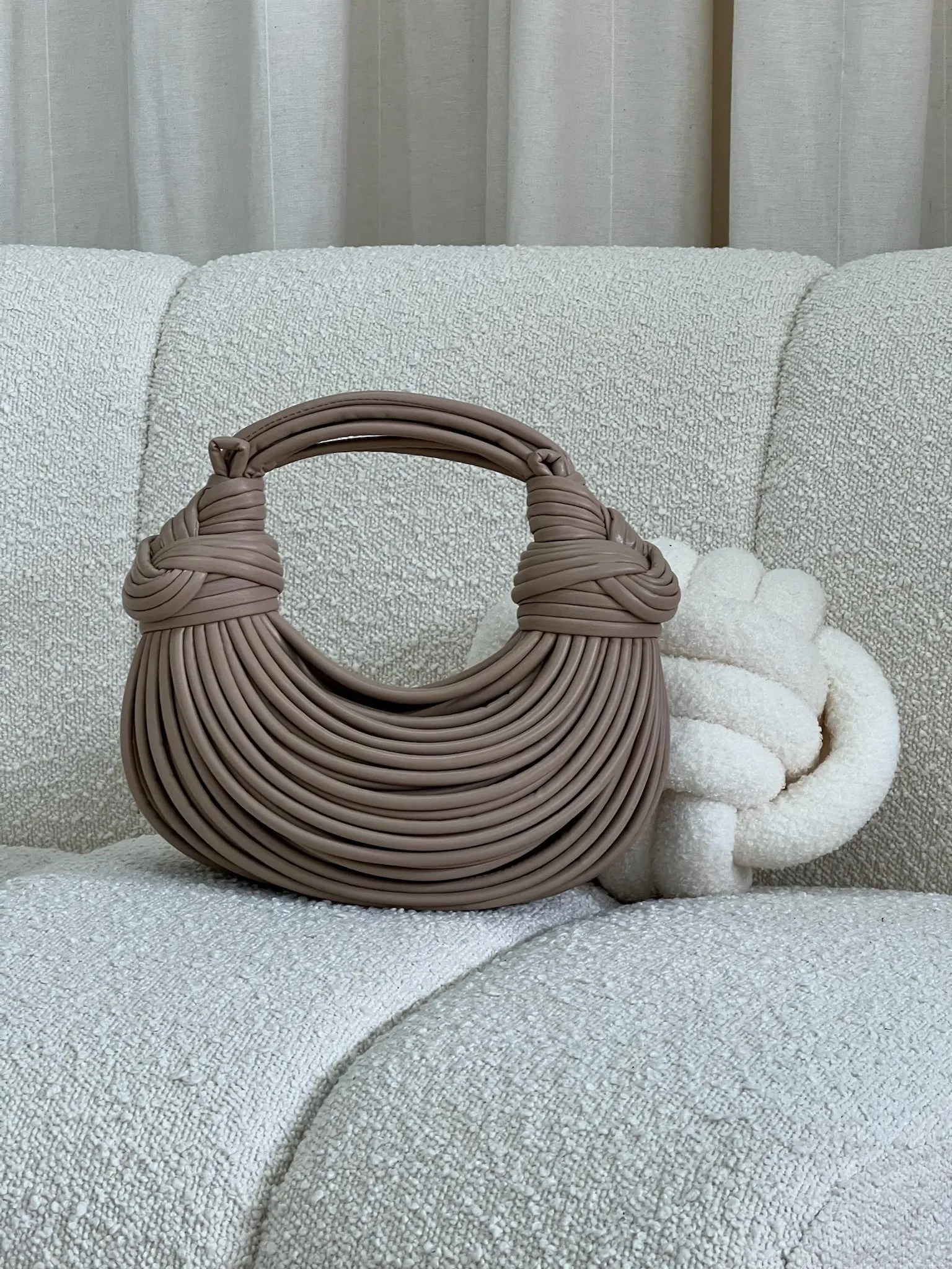 Nude Oval Bag