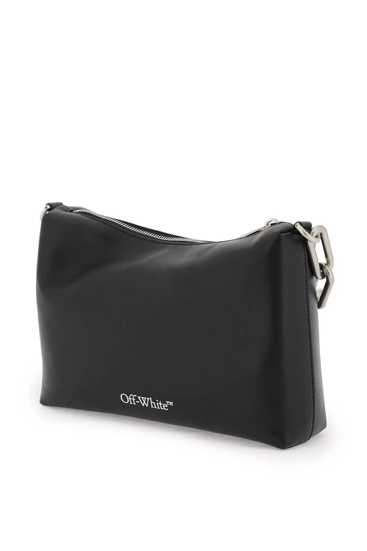 Off-white shoulder bag with lettering