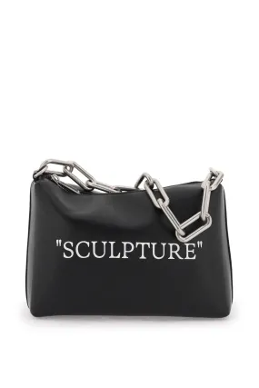 Off-white shoulder bag with lettering