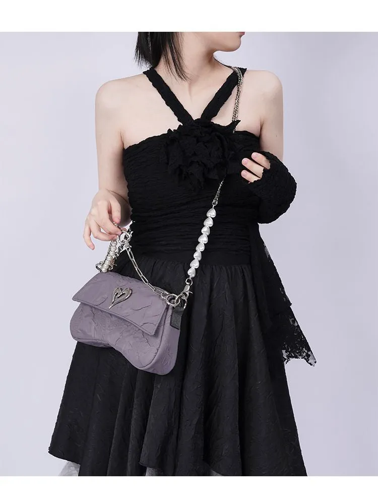 Original pearl chain handbag & shoulder bag【s0000001484】