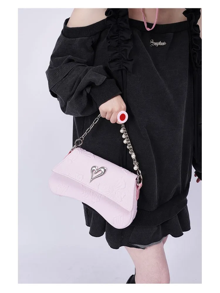 Original pearl chain handbag & shoulder bag【s0000001484】