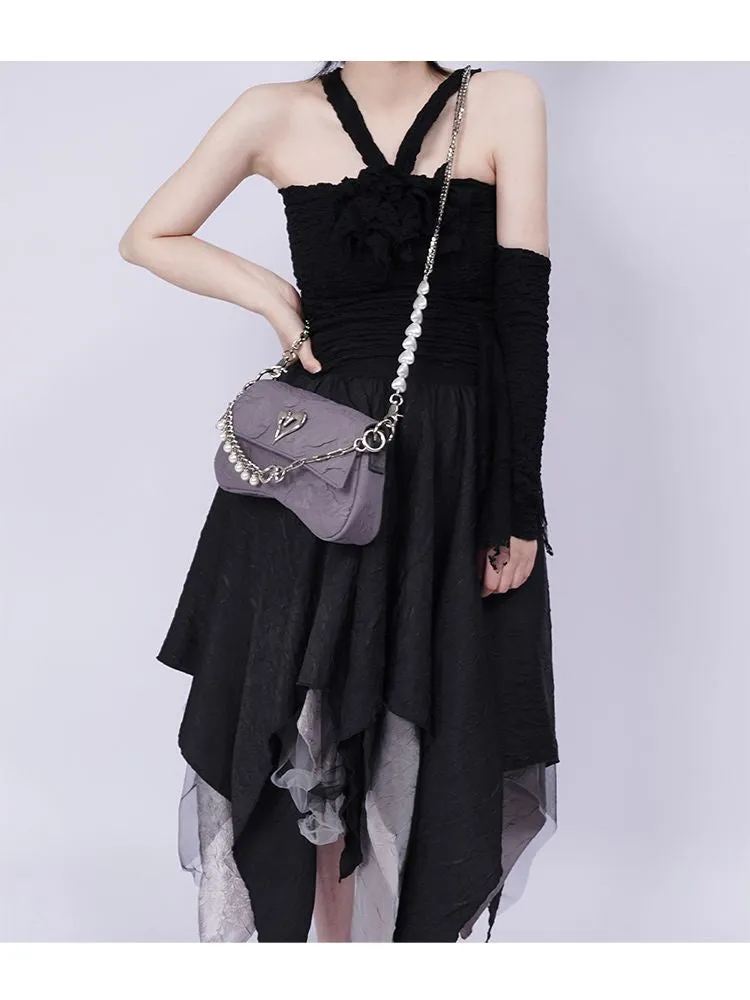 Original pearl chain handbag & shoulder bag【s0000001484】