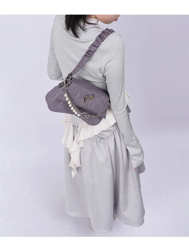 Original pearl chain handbag & shoulder bag【s0000001484】