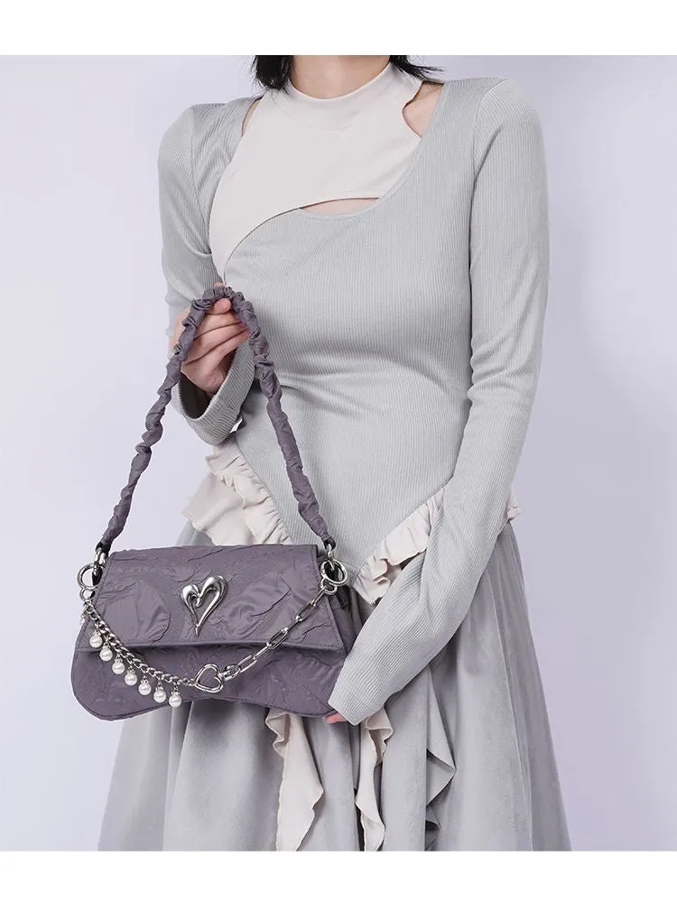 Original pearl chain handbag & shoulder bag【s0000001484】