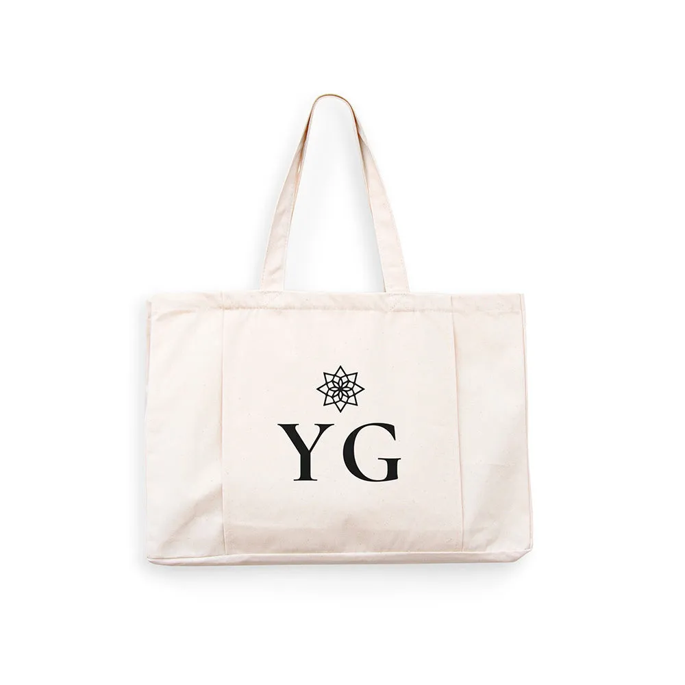 Personalized Organic Yoga Tote Bags