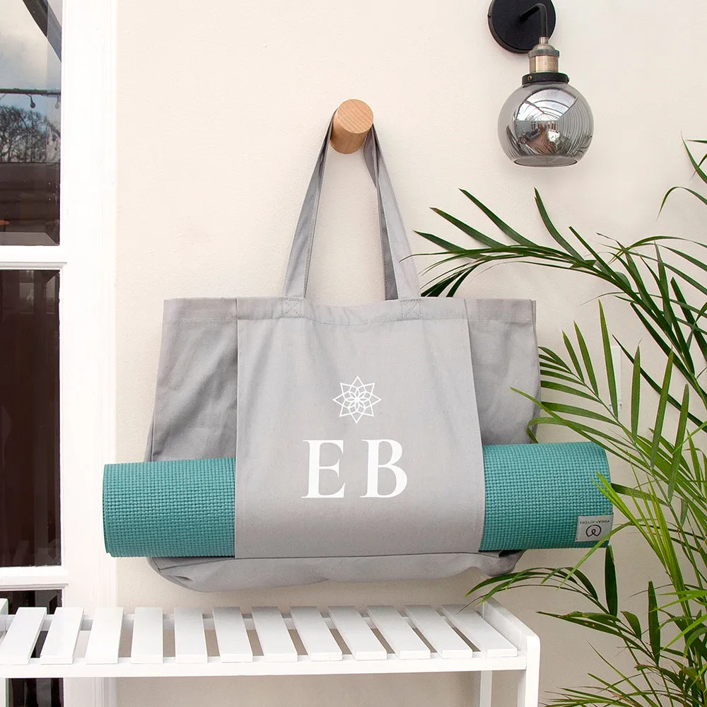 Personalized Organic Yoga Tote Bags