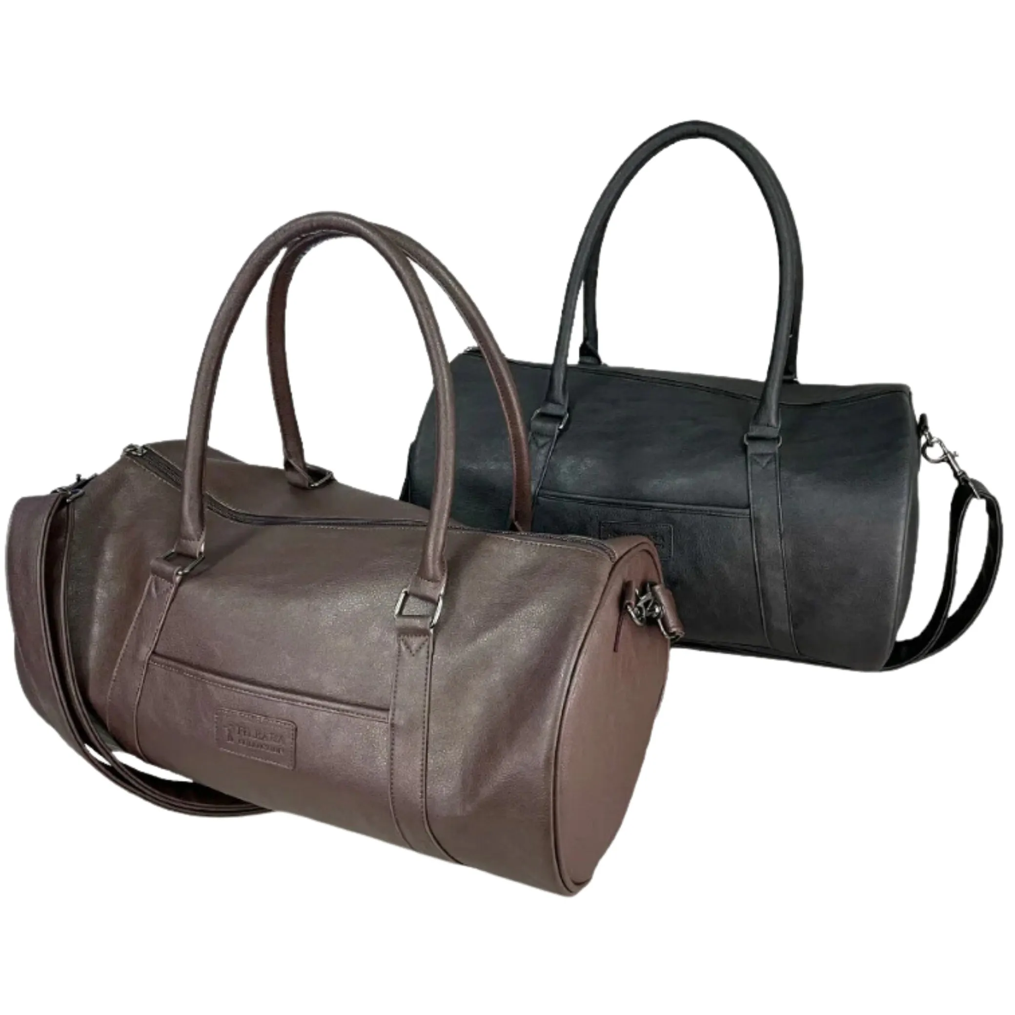 Pilbara Leather Overnight Bag