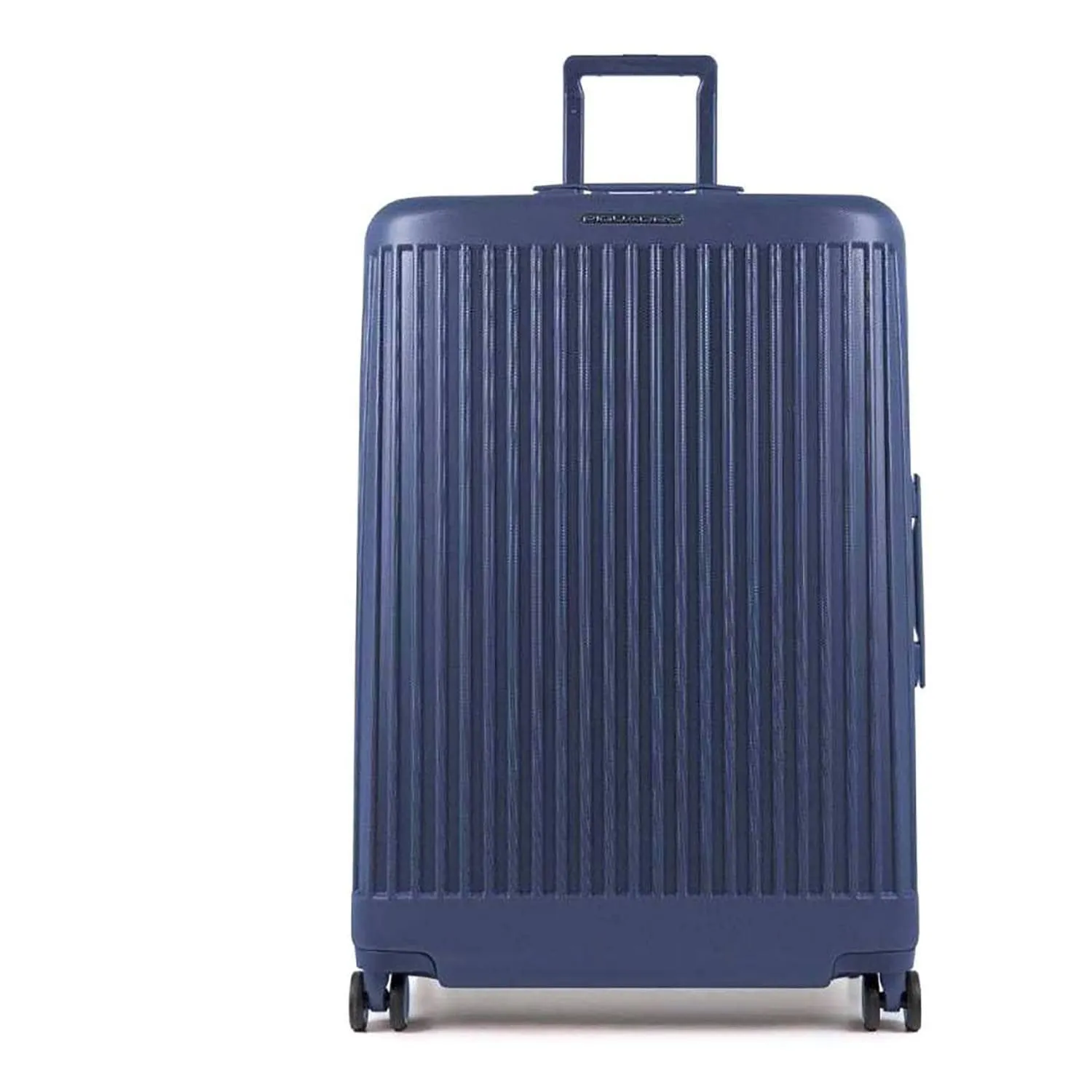 Piquadro Seeker Hardside Spinner TSA Lock Trolley Bag - Blue - BV4428SK/BLU