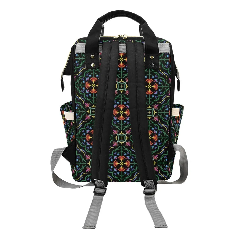 Quill Visions Multi-Function Diaper Backpack/Diaper Bag