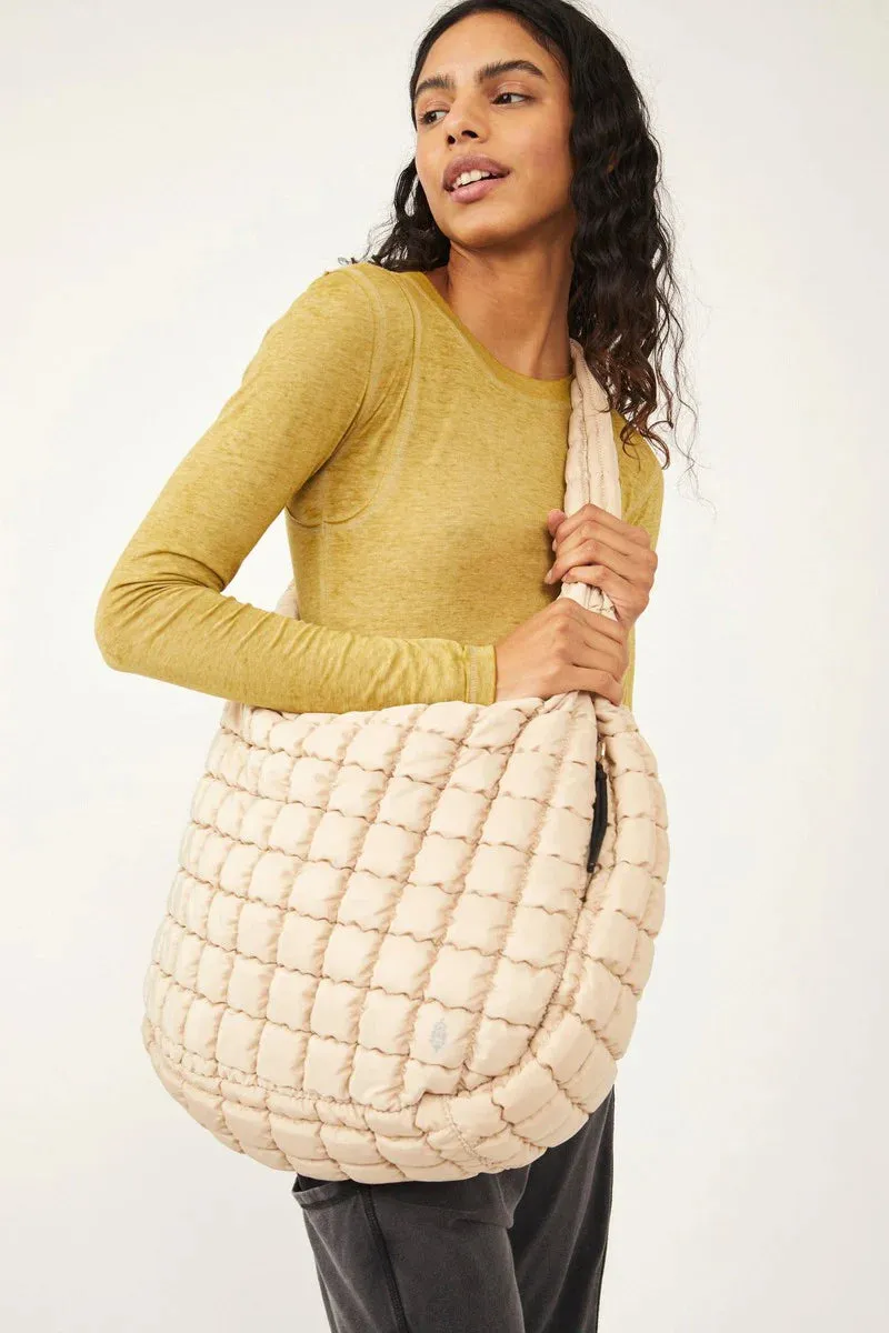 Quilted Carryall Tote