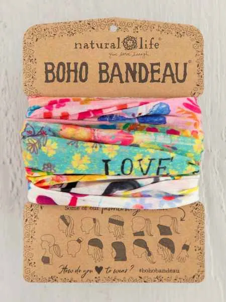 Rainbow Love Half Boho Bandeau