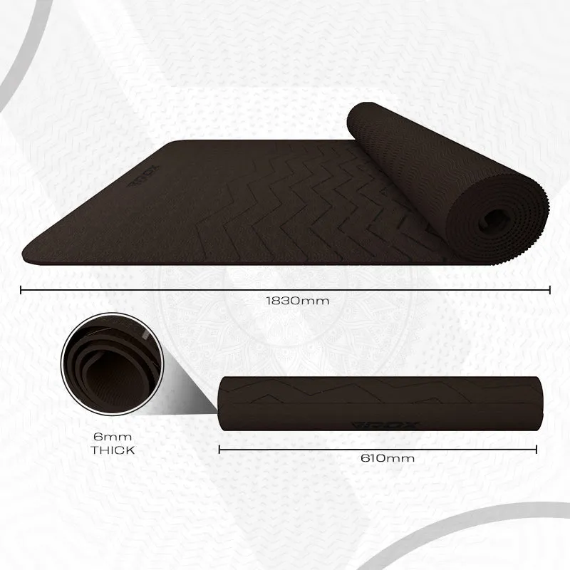 RDX D1 6mm TPE Yoga Mat