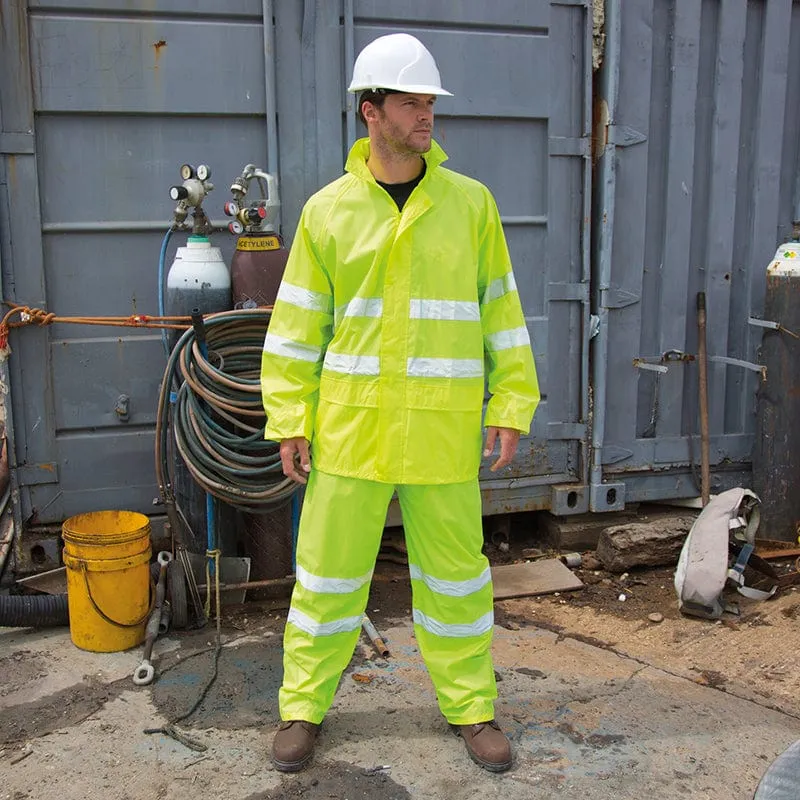 Result Safe-Guard Hi-Vis Waterproof Suit