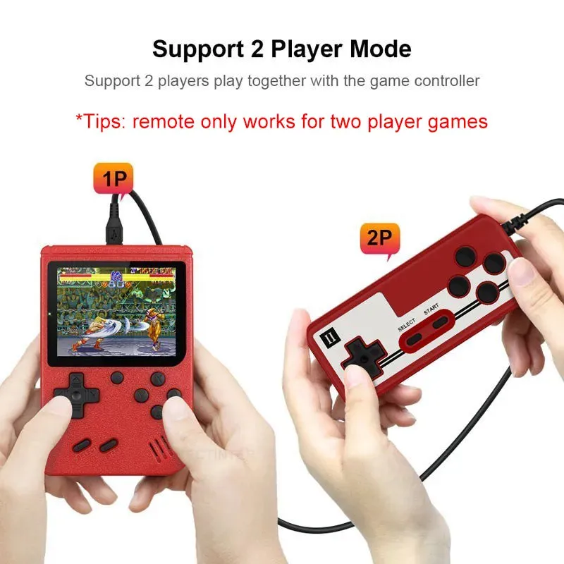 Retro Portable Mini Handheld Video Game Console for Kids