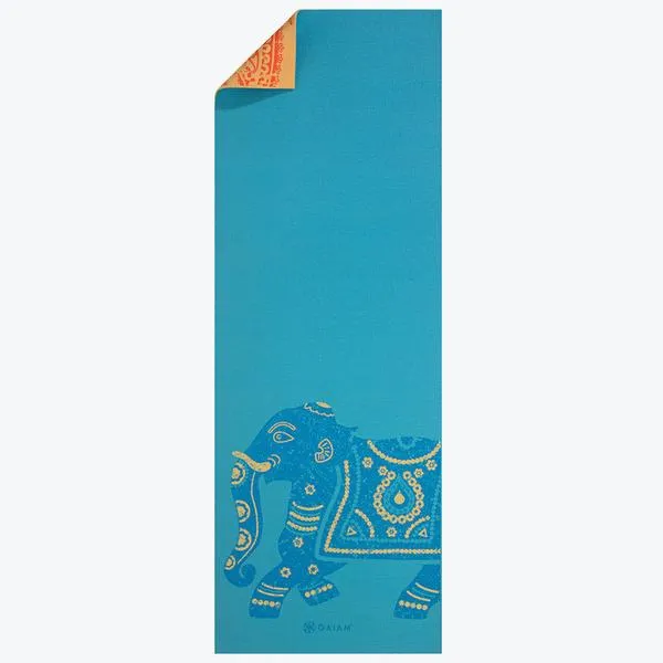 Reversible Elephant Yoga Mat (6mm)