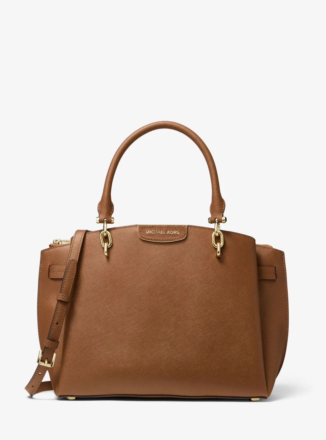 Rochelle Large Saffiano Leather Satchel