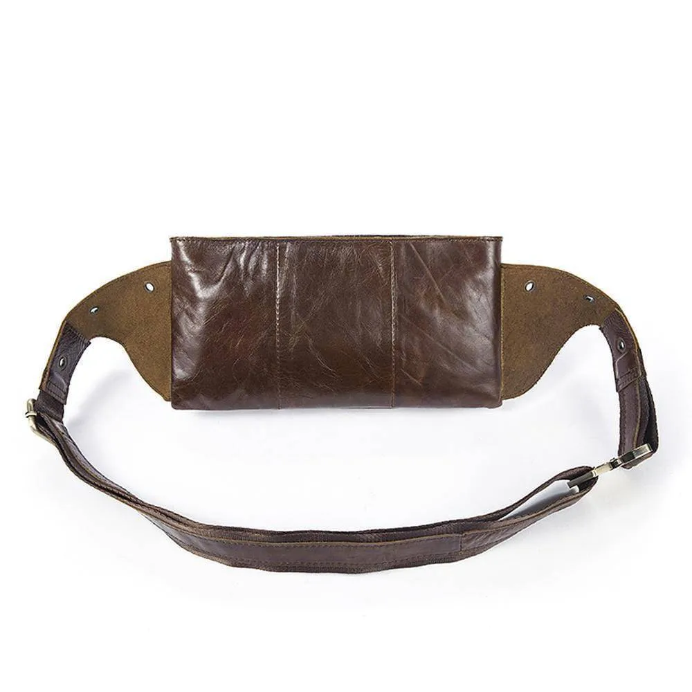 Rossie Viren  Vintage Brown Waist  Shoulder Bag