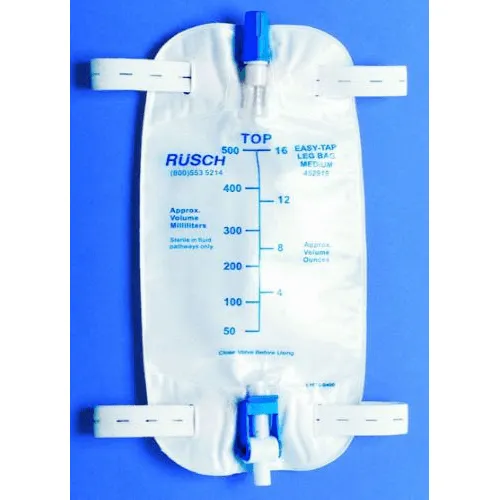 Rusch Easy Tap Premium Urinary Leg Bag