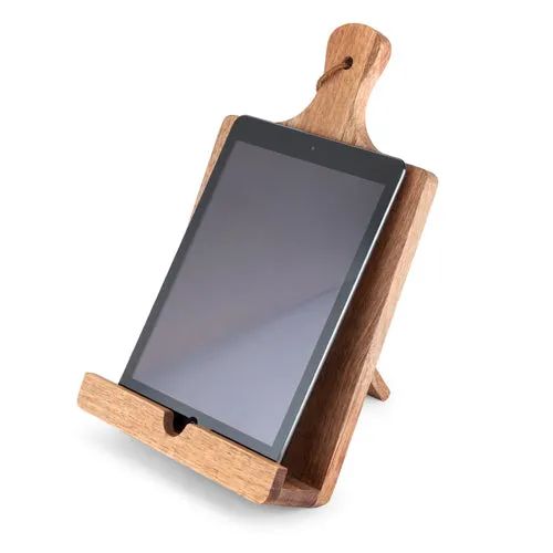 Rustic Farmhouse™ Acacia Wood Tablet Cooking Stand by Twine