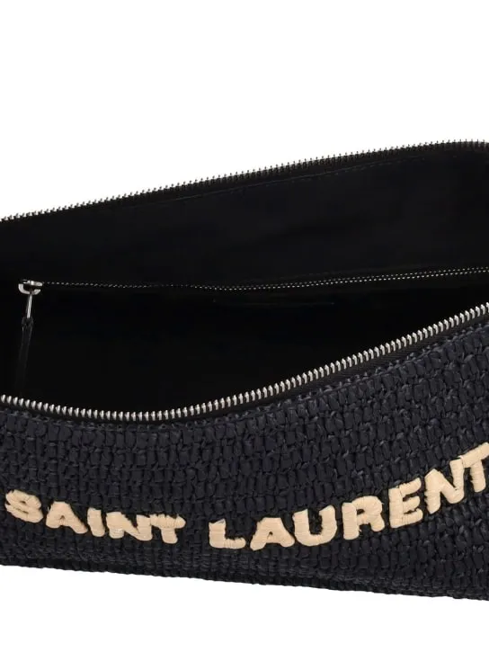 Saint Laurent   Le Rafia shoulder bag 