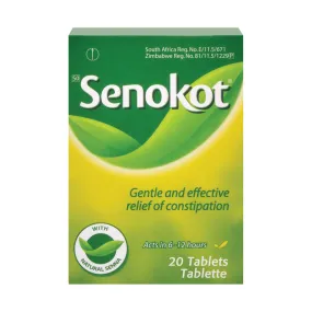 Senokot Laxative 20 Tablets