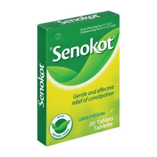 Senokot Laxative 20 Tablets