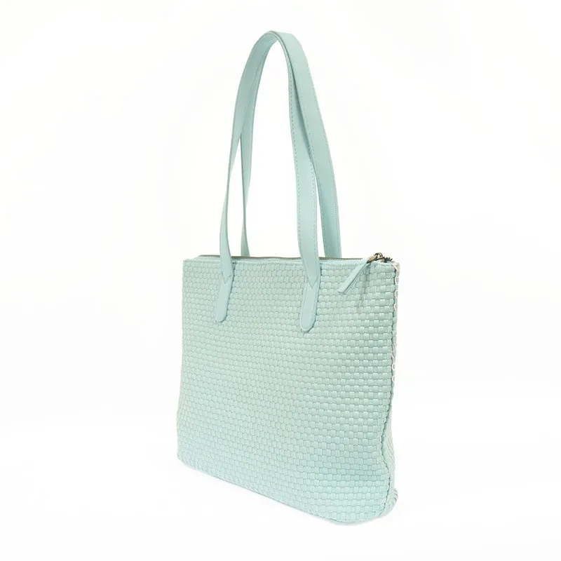 Shelly Woven Tote Bag Purse