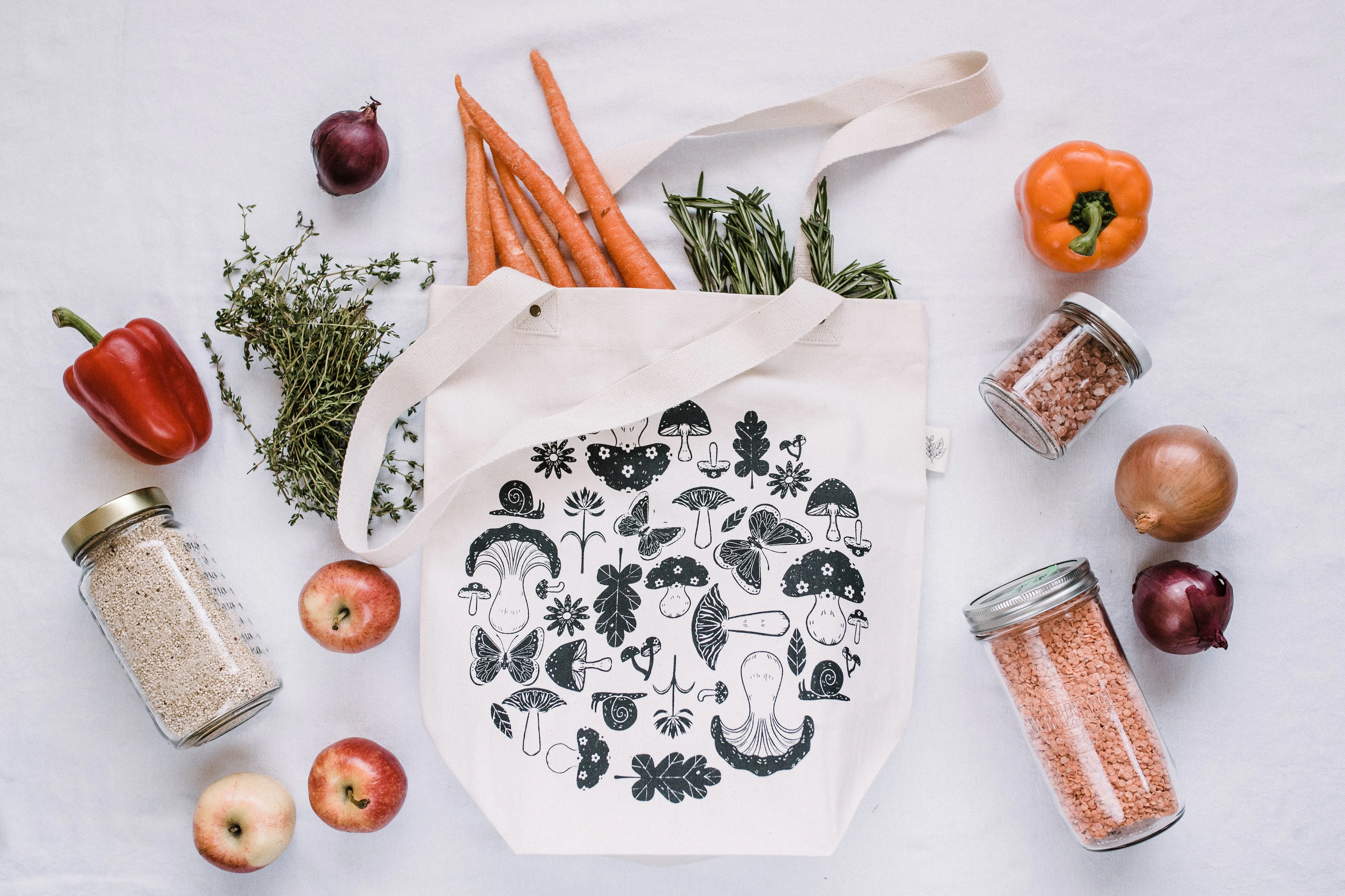 Shroom and Bloom Tote Bag