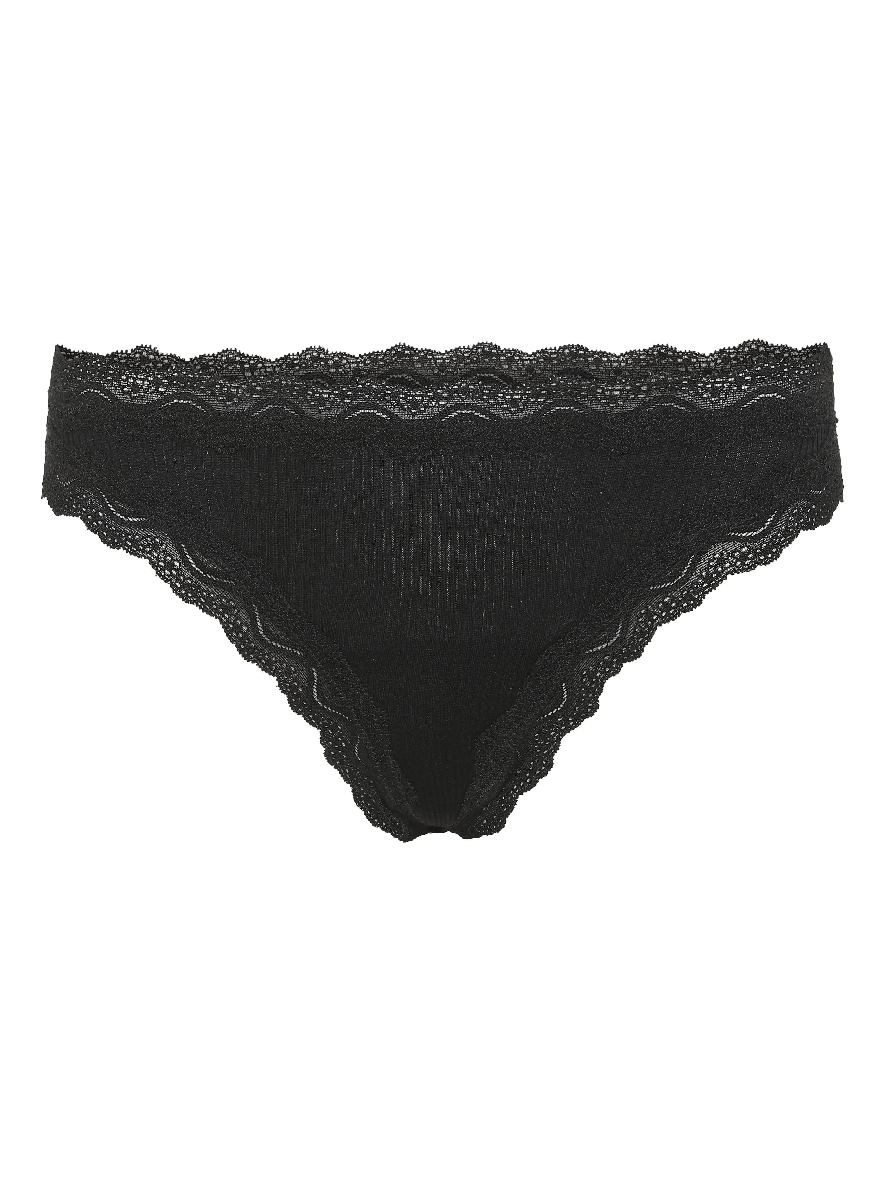 Silky Tanga | Silk 2-pack - Black