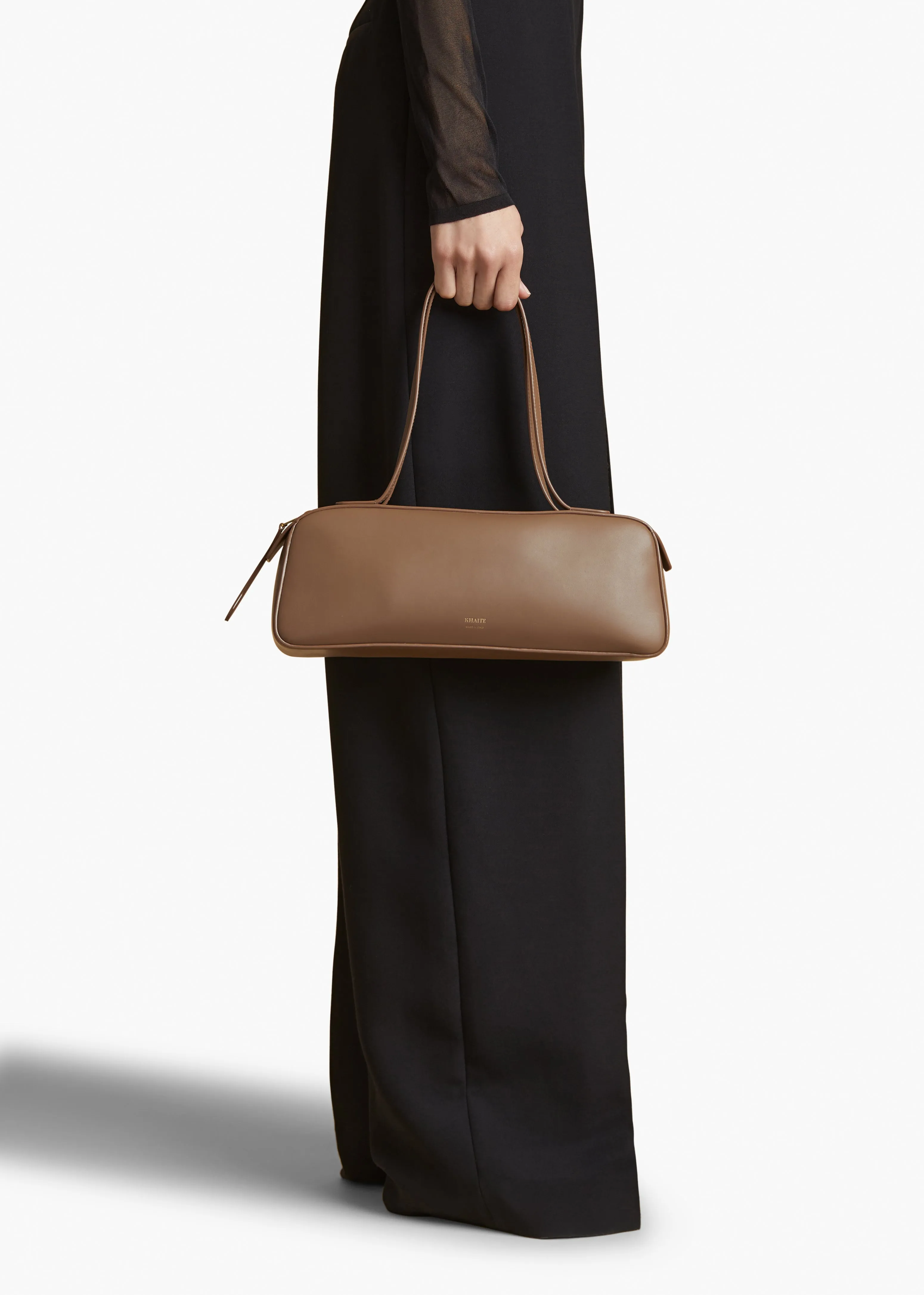 Simona Shoulder Bag in Cedar Leather