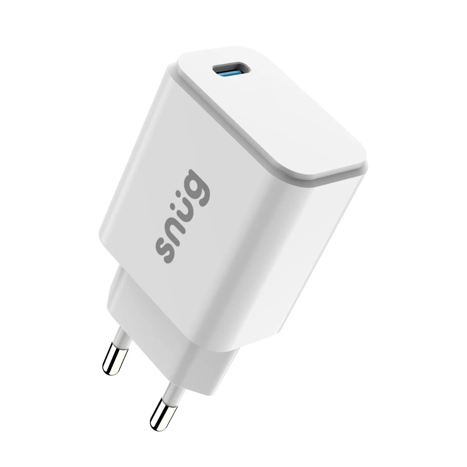 Snug 1 Port Mini PD Home Charger - 25W - White (SNPW-1PORT25-WH)